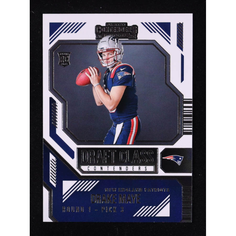 Drake Maye 2024 Panini Contenders Draft Class Contenders #3 RC at PristineAuction.com