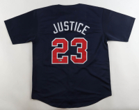 David Justice Signed Jersey (Beckett) at PristineAuction.com