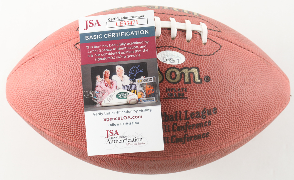 Jerry Rice Signed NFL Football (JSA) at PristineAuction.com Jerry Rice Signed NFL Football (JSA) at PristineAuction.com