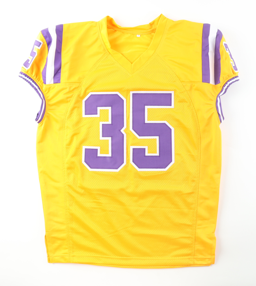 Sai'vion Jones Signed Jersey Inscribed "Geaux Tigers!" (Beckett) at PristineAuction.com Sai'vion Jones Signed Jersey Inscribed "Geaux Tigers!" (Beckett) at PristineAuction.com