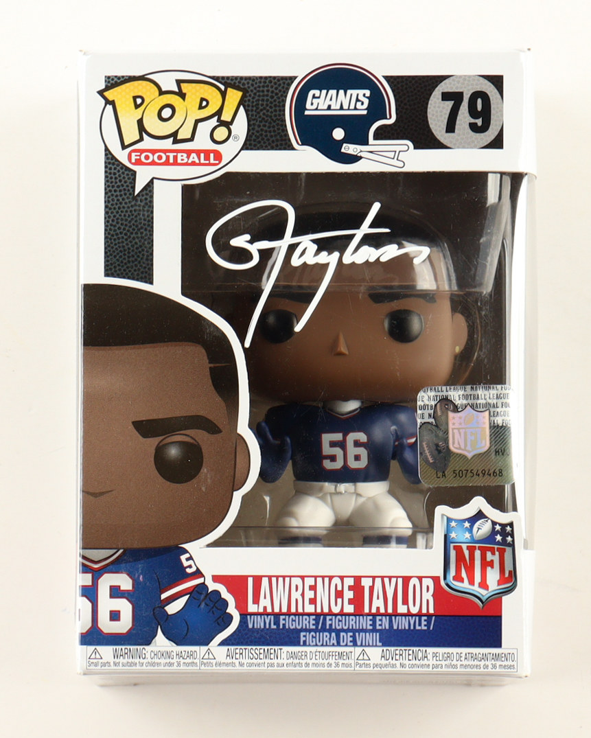 Lawrence Taylor Signed Giants #79 Funko Pop! Vinyl Figure (JSA) at PristineAuction.com Lawrence Taylor Signed Giants #79 Funko Pop! Vinyl Figure (JSA) at PristineAuction.com