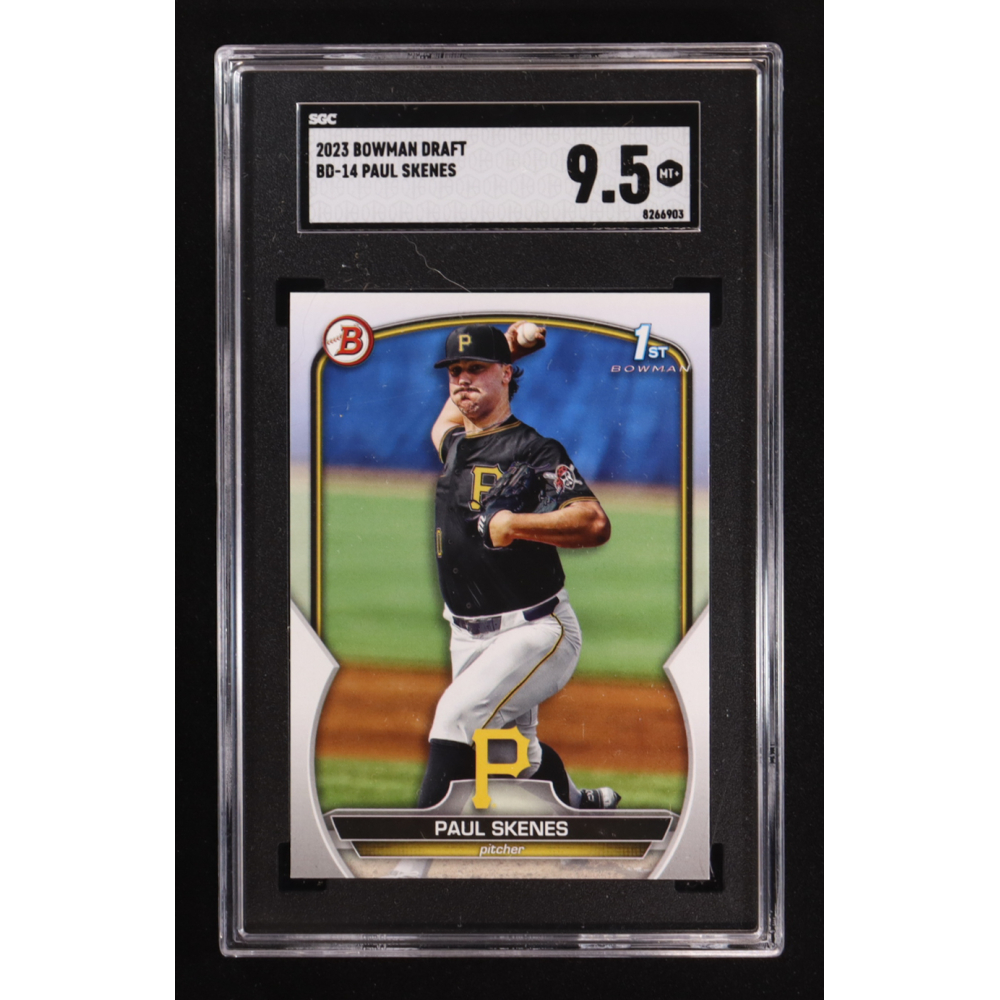 Paul Skenes 2023 Bowman Draft #BD14 (SGC 9.5) at PristineAuction.com