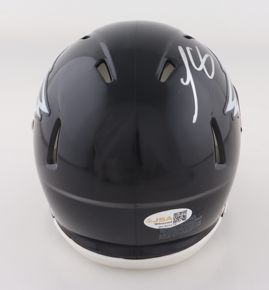 LeSean McCoy Signed Eagles Speed Mini Helmet (JSA) at PristineAuction.com LeSean McCoy Signed Eagles Speed Mini Helmet (JSA) at PristineAuction.com