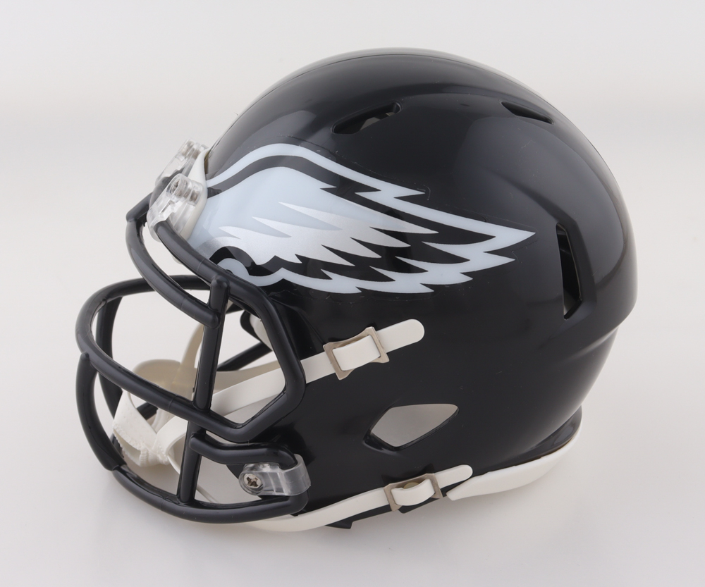LeSean McCoy Signed Eagles Speed Mini Helmet (JSA) at PristineAuction.com LeSean McCoy Signed Eagles Speed Mini Helmet (JSA) at PristineAuction.com