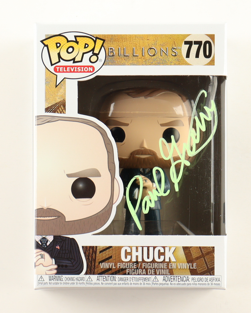 Paul Giamatti Signed "Billions" #770 Chuck Funko Pop! Vinyl Figure (Beckett) at PristineAuction.com Paul Giamatti Signed "Billions" #770 Chuck Funko Pop! Vinyl Figure (Beckett) at PristineAuction.com