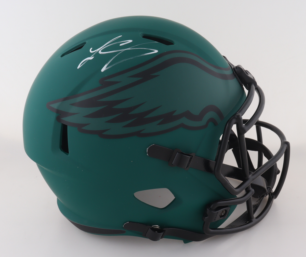 LeSean McCoy Signed Eagles Full-Size Rave Alternate Speed Helmet (JSA) at PristineAuction.com LeSean McCoy Signed Eagles Full-Size Rave Alternate Speed Helmet (JSA) at PristineAuction.com