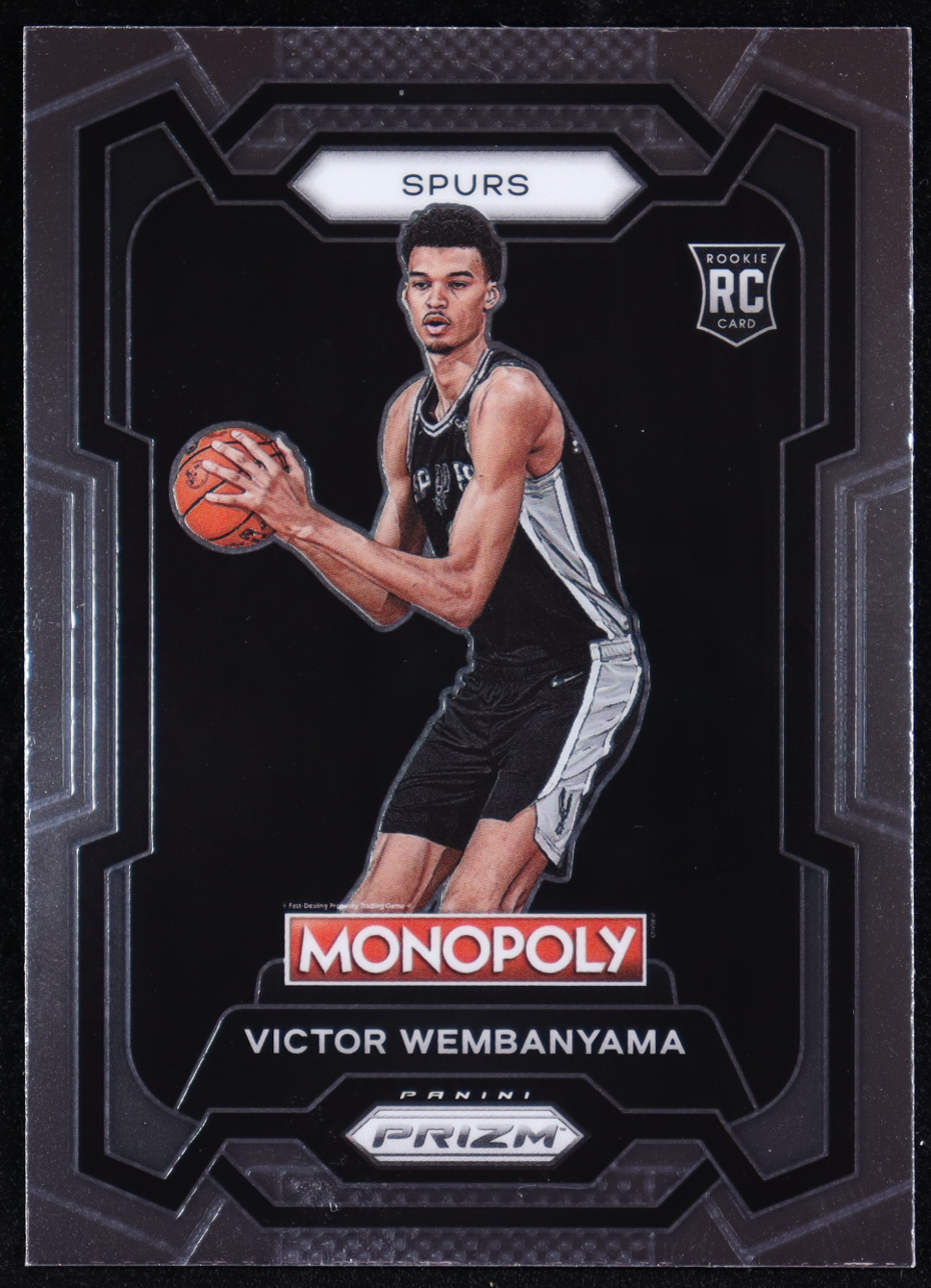 Victor Wembanyama 2023-24 Panini Prizm Monopoly #81 RC at PristineAuction.com Victor Wembanyama 2023-24 Panini Prizm Monopoly #81 RC at PristineAuction.com
