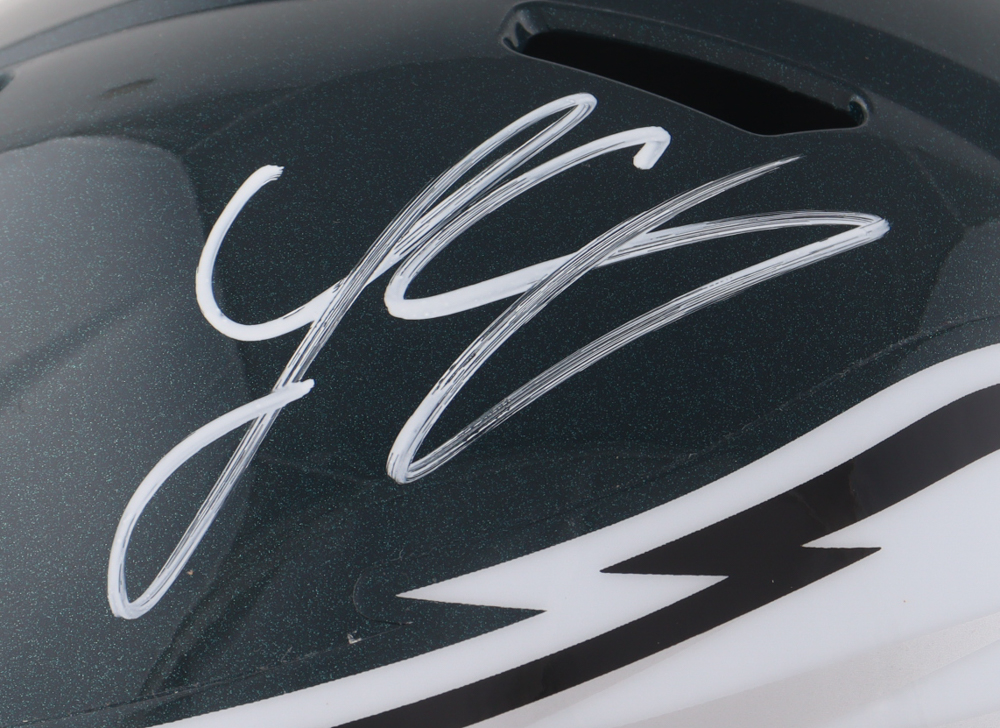 LeSean McCoy Signed Eagles Full-Size Speed Helmet (JSA) at PristineAuction.com LeSean McCoy Signed Eagles Full-Size Speed Helmet (JSA) at PristineAuction.com