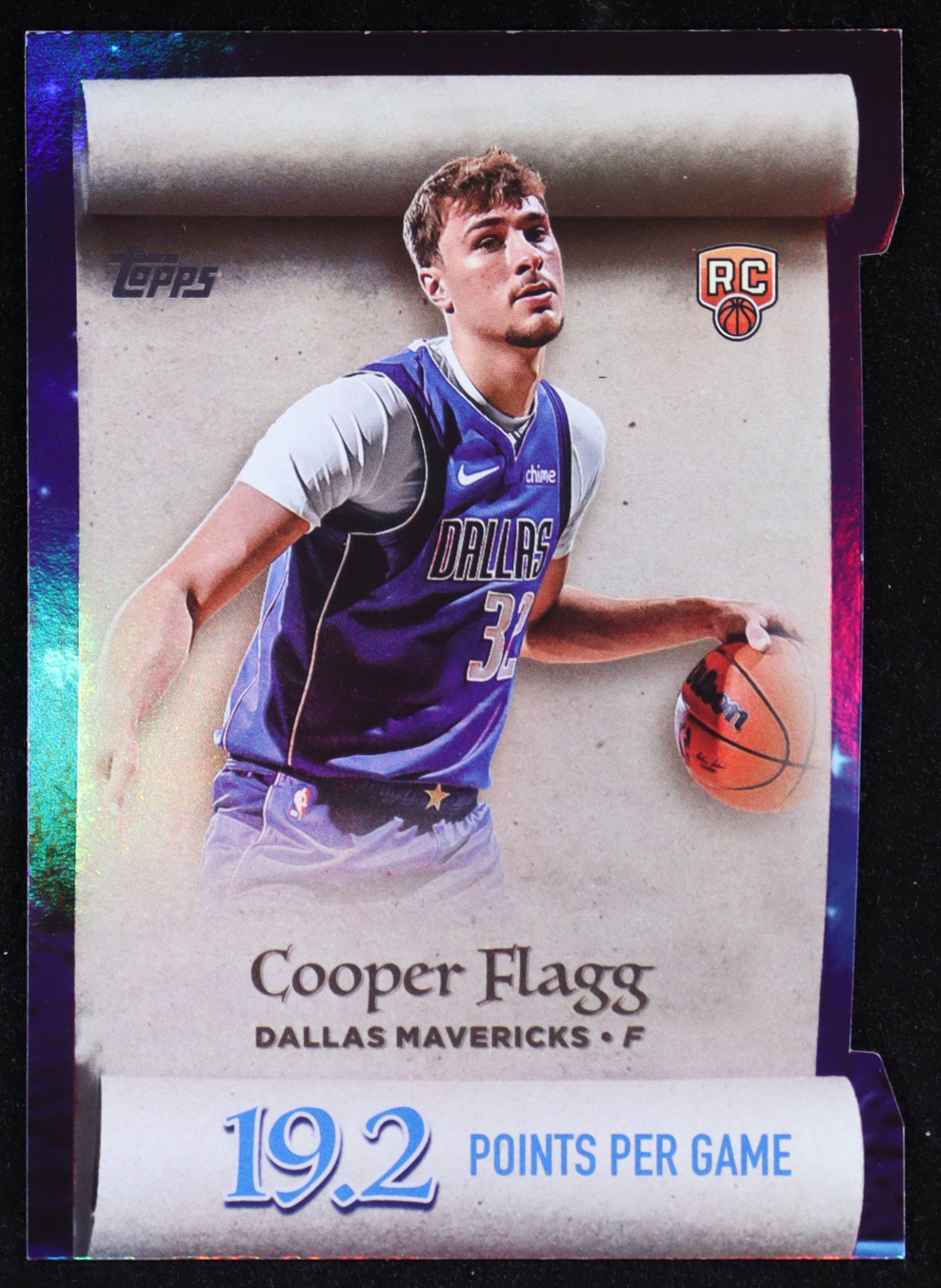 Cooper Flagg 2025-26 Topps Holiday Making The Nice List #ML1 RC at PristineAuction.com Cooper Flagg 2025-26 Topps Holiday Making The Nice List #ML1 RC at PristineAuction.com