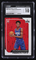 Shai Gilgeous-Alexander 2018-19 Panini NBA Hoops #262 RC (CGC 10) at PristineAuction.com