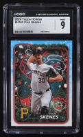 Paul Skenes 2024 Topps Holiday #H165 RC (CGC 9) at PristineAuction.com