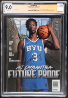 AJ Dybantsa Signed 2025 Slam Magazine #259 (CGC 9.0) at PristineAuction.com