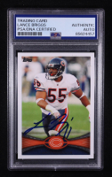 Lance Briggs Signed 2012 Topps #227 (PSA) at PristineAuction.com