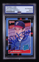 Jack McDowell Signed 1988 Donruss Rated Rookie #47 RC (PSA) at PristineAuction.com