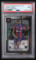 Lamine Yamal 2023-24 Topps Museum Collection UEFA Champions League Black Diamond #14 #05/10 RC (PSA 9) at PristineAuction.com