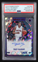 Tracy McGrady 2018-19 Hoops Hoops Ink Red #26 #19/25 (PSA 10) at PristineAuction.com