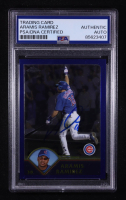 Aramis Ramirez Signed 2003 Topps Chrome #T112 (PSA) at PristineAuction.com
