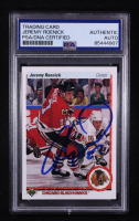 Jeremy Roenick Signed 1990-91 Upper Deck #63 (PSA) at PristineAuction.com