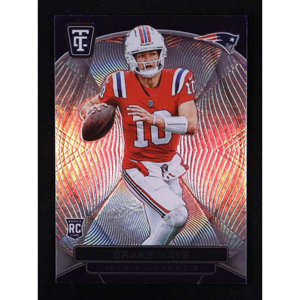 Drake Maye 2024 Totally Certified Mirror #121 RC at PristineAuction.com