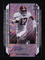 Jaylen Waddle 2021 Leaf Metal Draft Silver Wave #BAJW1 #1/7 RC at PristineAuction.com