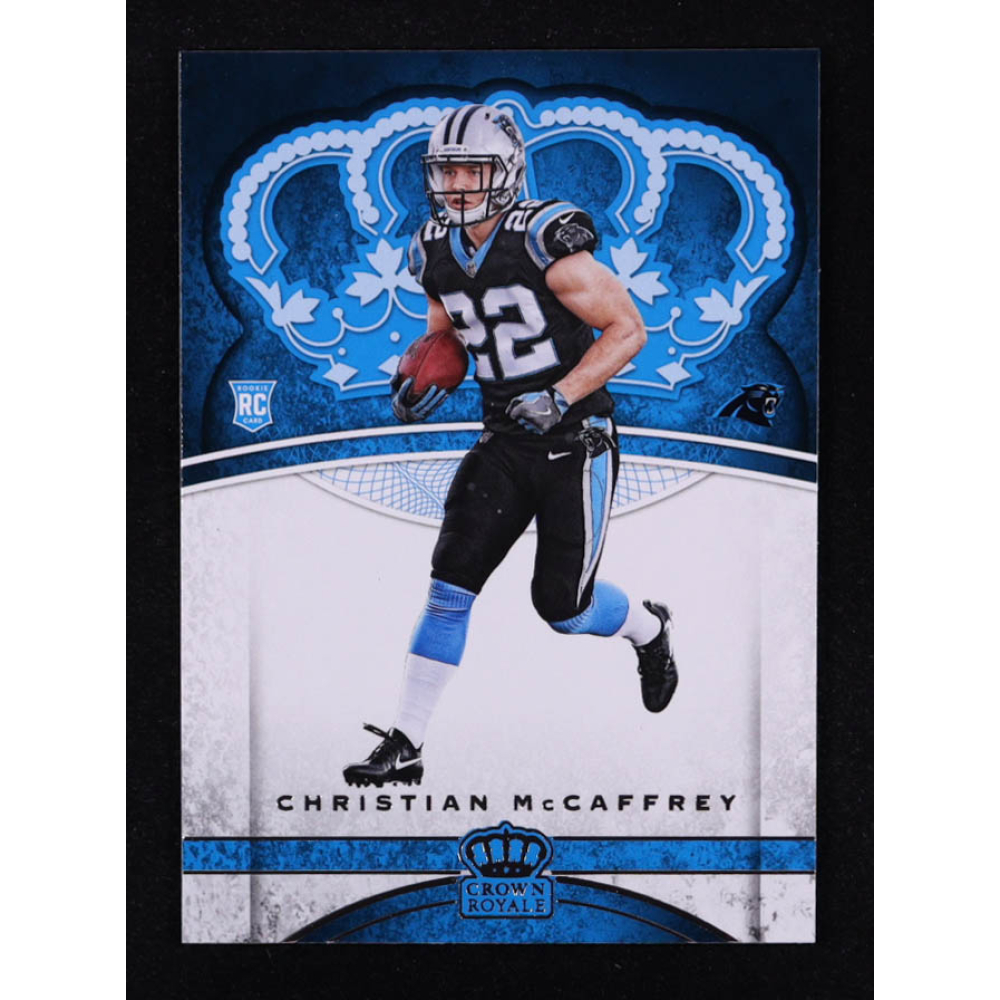 Christian McCaffrey 2017 Crown Royale #88 RC at PristineAuction.com