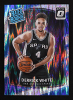 Derrick White 2017-18 Donruss Optic Mega Box Rated Rookie Shock Flash #172 RR RC at PristineAuction.com