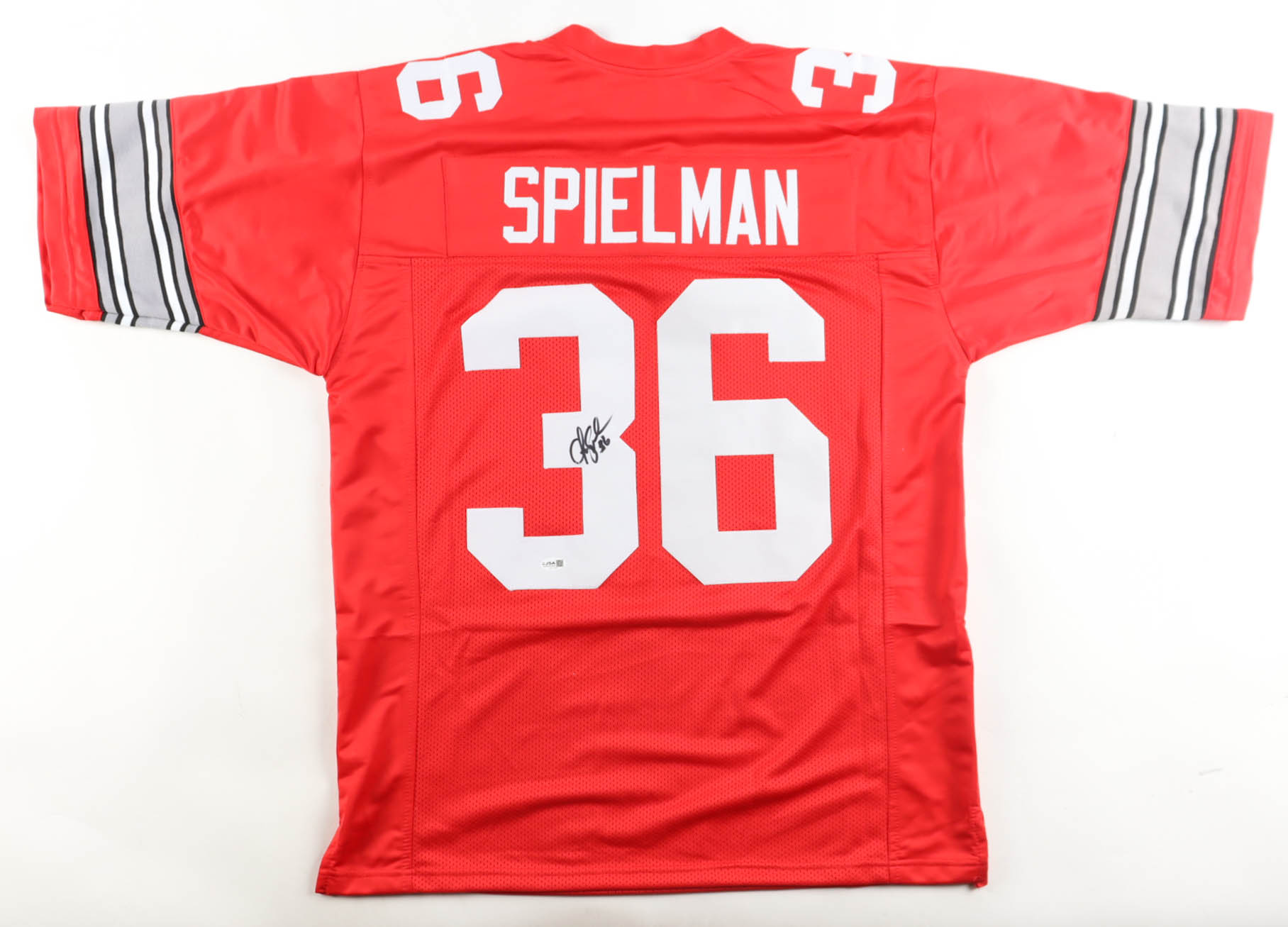 Chris Spielman Signed Jersey (JSA) at PristineAuction.com Chris Spielman Signed Jersey (JSA) at PristineAuction.com