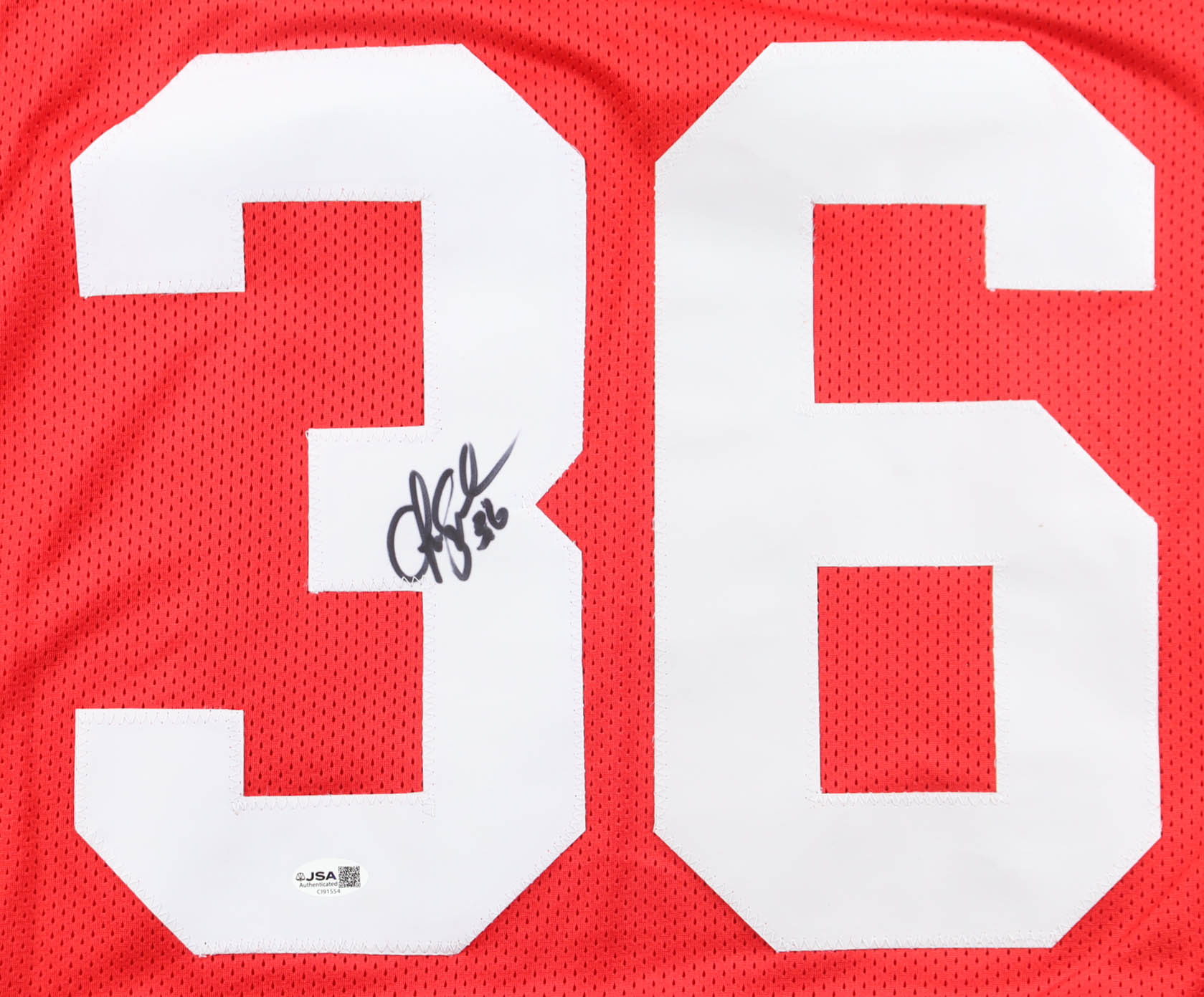 Chris Spielman Signed Jersey (JSA) at PristineAuction.com Chris Spielman Signed Jersey (JSA) at PristineAuction.com