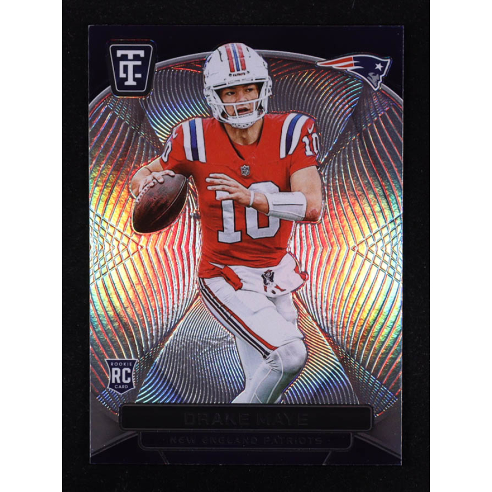 Drake Maye 2024 Totally Certified Mirror #121 RC at PristineAuction.com