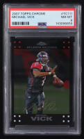 Michael Vick 2007 Topps Chrome #TC111 (PSA 8) at PristineAuction.com