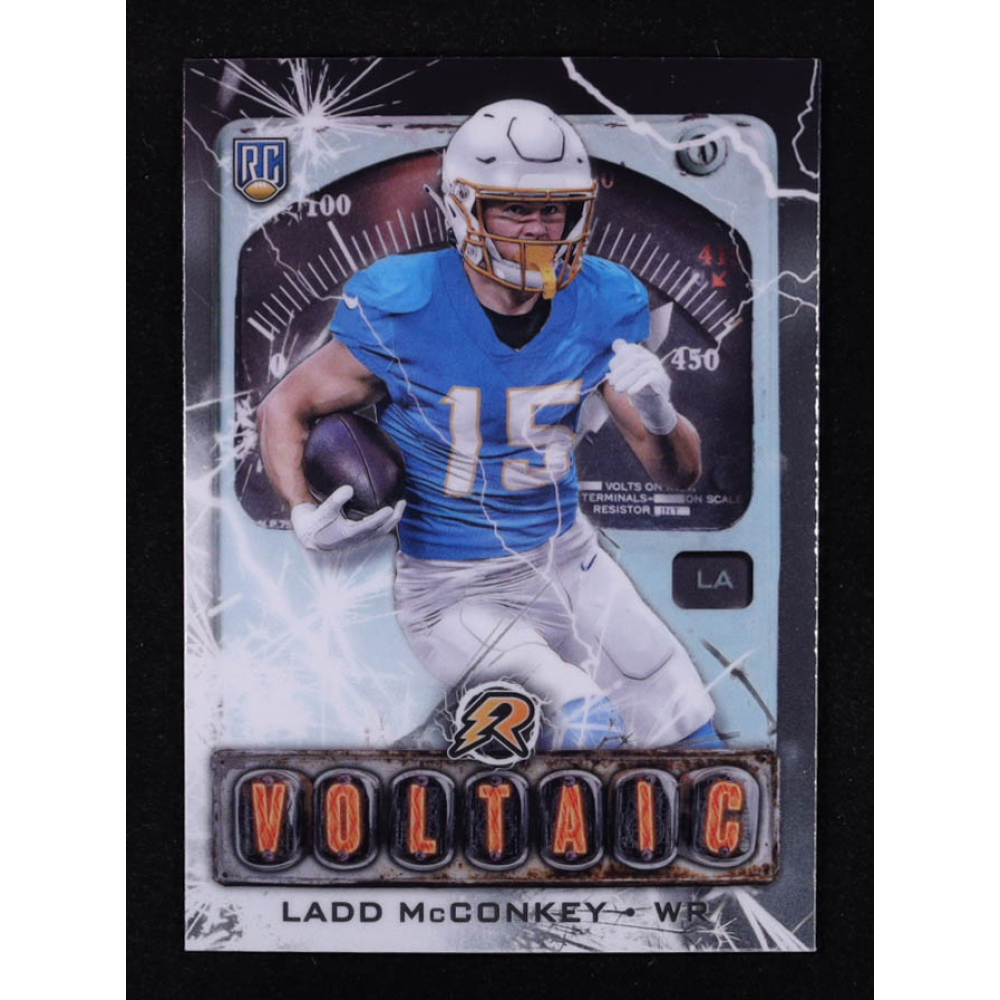 Ladd McConkey 2024 Topps Resurgence Voltaic #V12 RC at PristineAuction.com