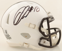 Quinshon Judkins Signed Browns Alternate Speed Mini Helmet (Beckett) at PristineAuction.com