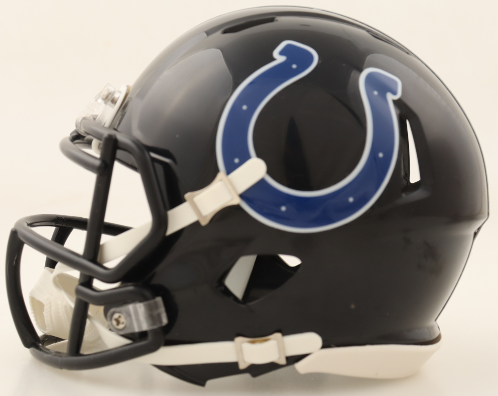 Eric Dickerson Signed Colts Alternate Speed Mini Helmet Inscribed "HOF 99" (Beckett) at PristineAuction.com Eric Dickerson Signed Colts Alternate Speed Mini Helmet Inscribed "HOF 99" (Beckett) at PristineAuction.com