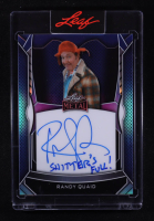 Randy Quaid 2025 Leaf Metal Blue Auto #MI-RQ1 #8/10 at PristineAuction.com