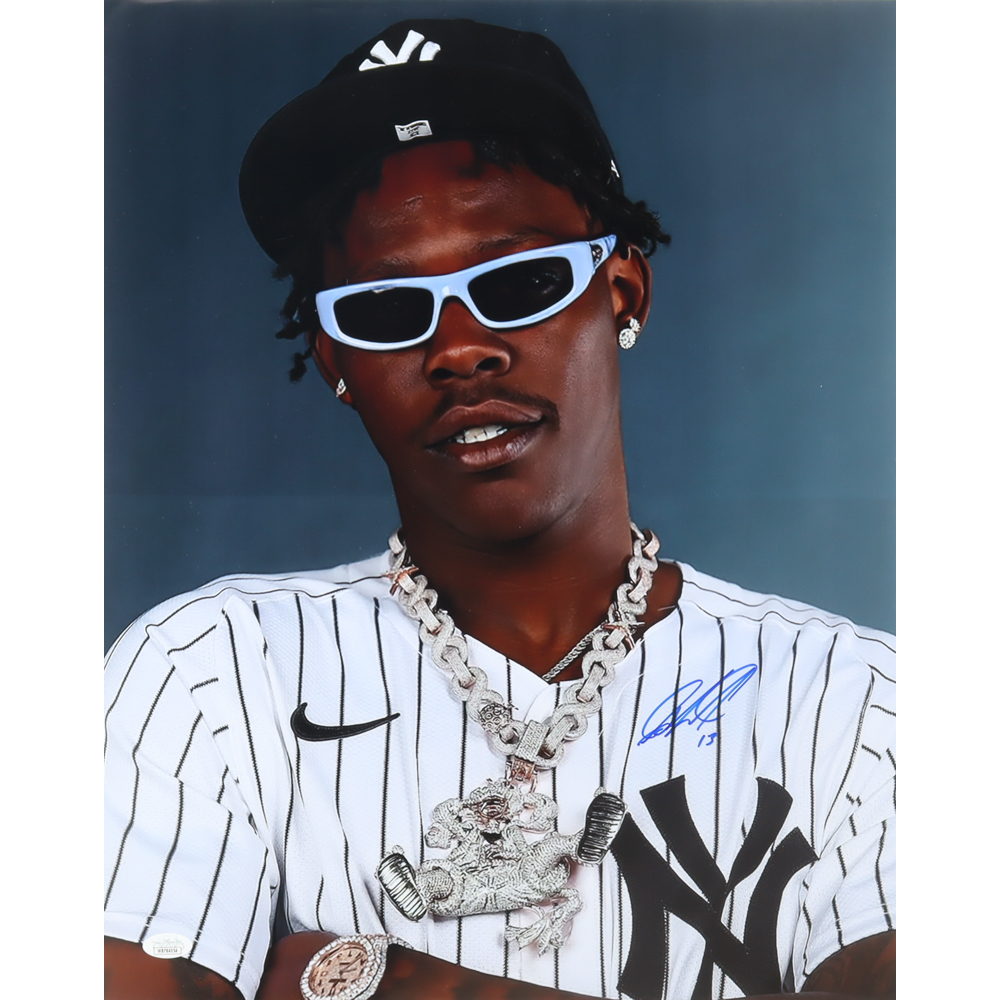 Jazz Chisholm Jr. Signed Yankees 16x20 Photo (JSA) at PristineAuction.com