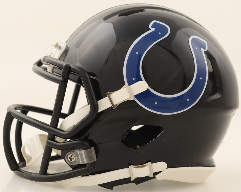 Eric Dickerson Signed Colts Alternate Speed Mini Helmet Inscribed "HOF 99" (Beckett) at PristineAuction.com Eric Dickerson Signed Colts Alternate Speed Mini Helmet Inscribed "HOF 99" (Beckett) at PristineAuction.com