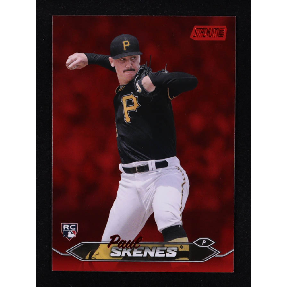 Paul Skenes  2024 Stadium Club Red Foil #237 RC at PristineAuction.com
