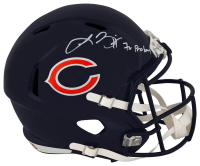 Lance Briggs Signed Bears Full-Size Speed Helmet Inscribed "7x Pro Bowl" (Schwartz) at PristineAuction.com