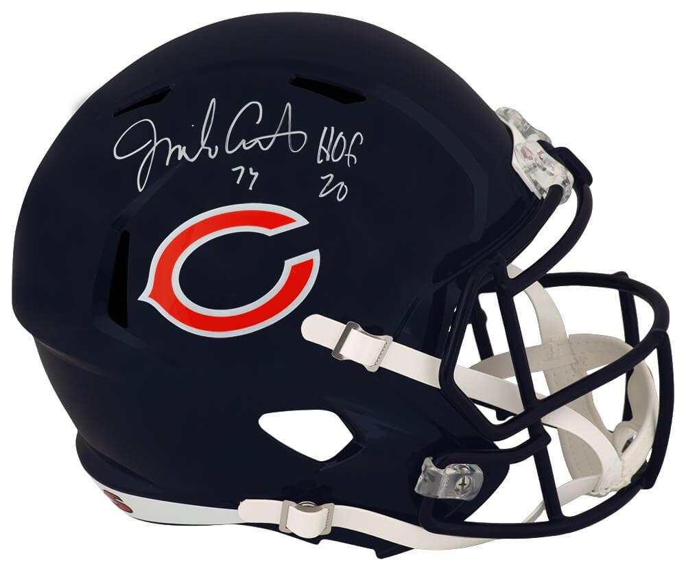 Jim Covert Signed Bears Full-Size Speed Helmet Inscribed "HOF 20" (Schwartz) at PristineAuction.com Jim Covert Signed Bears Full-Size Speed Helmet Inscribed "HOF 20" (Schwartz) at PristineAuction.com