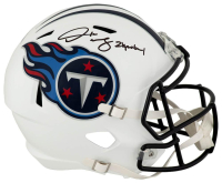 Derrick Mason Signed Titans Full-Size Speed Helmet Inscribed "2x Pro Bowl" (Schwartz) at PristineAuction.com