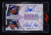 Ryne Sandberg / Wade Boggs 2025 Leaf Spectacular Hero Graphics Dual Signatures #H2-6 at PristineAuction.com