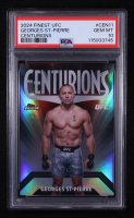 George St-Pierre 2024 Topps Finest UFC Centurions #CEN-11 (PSA 10) at PristineAuction.com