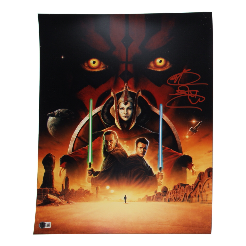 Ray Park Signed "Star Wars: Episode I – The Phantom Menace" 16x20 Poster (Beckett) at PristineAuction.com Ray Park Signed "Star Wars: Episode I – The Phantom Menace" 16x20 Poster (Beckett) at PristineAuction.com