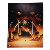 Ray Park Signed "Star Wars: Episode I &ndash; The Phantom Menace" 16x20 Poster (Beckett) at PristineAuction.com
