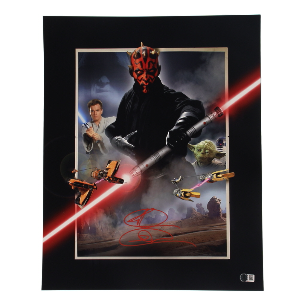 Ray Park Signed "Star Wars: Episode I – The Phantom Menace" 16x20 Poster (Beckett) at PristineAuction.com Ray Park Signed "Star Wars: Episode I – The Phantom Menace" 16x20 Poster (Beckett) at PristineAuction.com