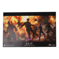 Stan Lee Signed "Guardians of the Galaxy" 13x20 Poster (PSA) at PristineAuction.com