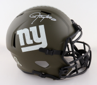 Lawrence Taylor Signed Giants Full-Size Salute to Service Alternate Speed Helmet (JSA) at PristineAuction.com