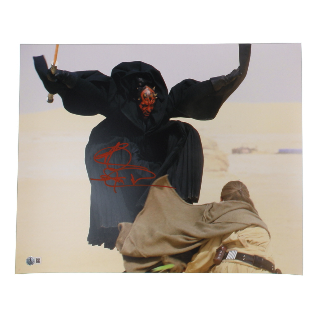 Ray Park Signed "Star Wars: Episode I – The Phantom Menace" 16x20 Photo (Beckett) at PristineAuction.com Ray Park Signed "Star Wars: Episode I – The Phantom Menace" 16x20 Photo (Beckett) at PristineAuction.com