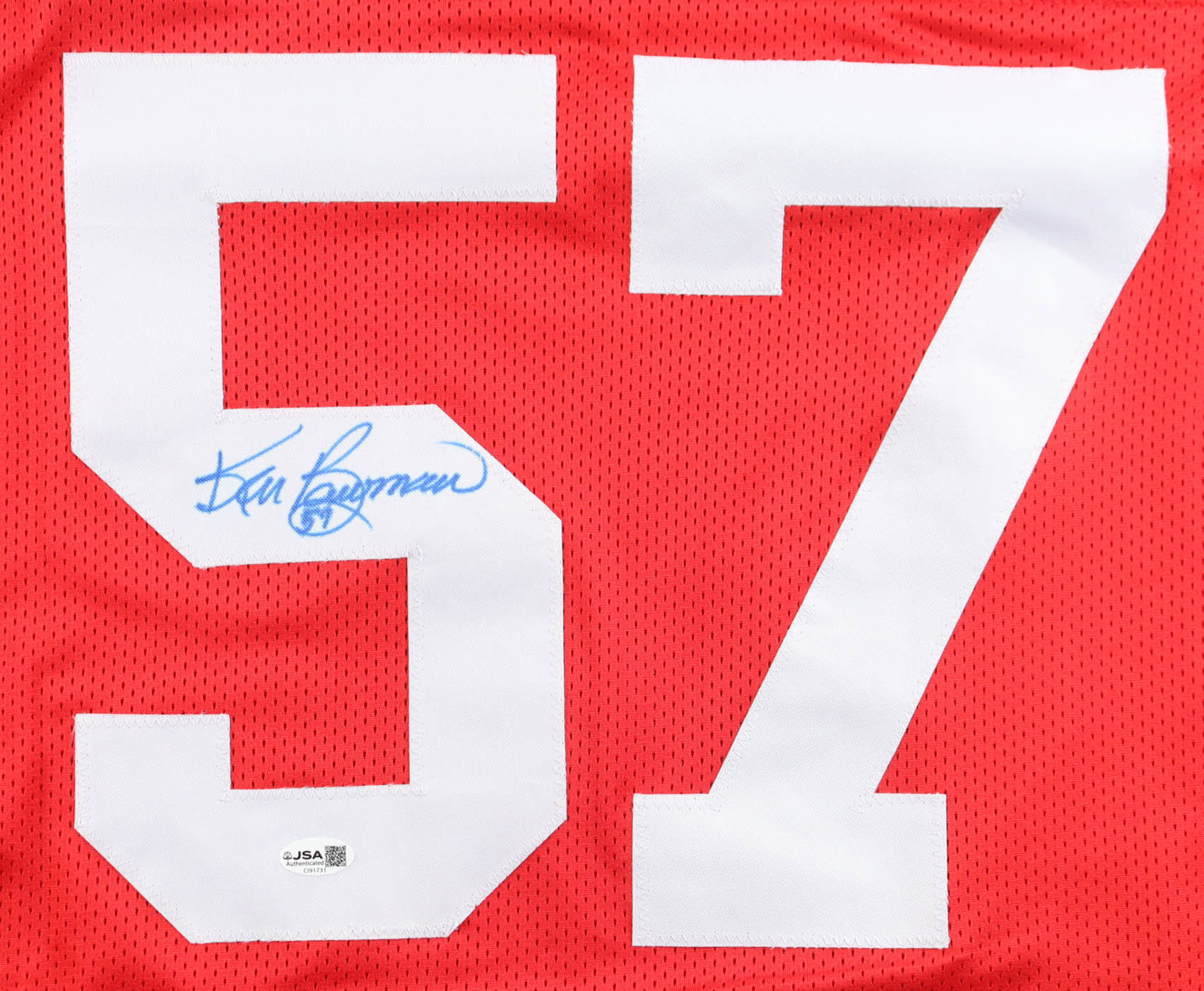 Ken Bowman Signed Jersey (JSA) at PristineAuction.com Ken Bowman Signed Jersey (JSA) at PristineAuction.com