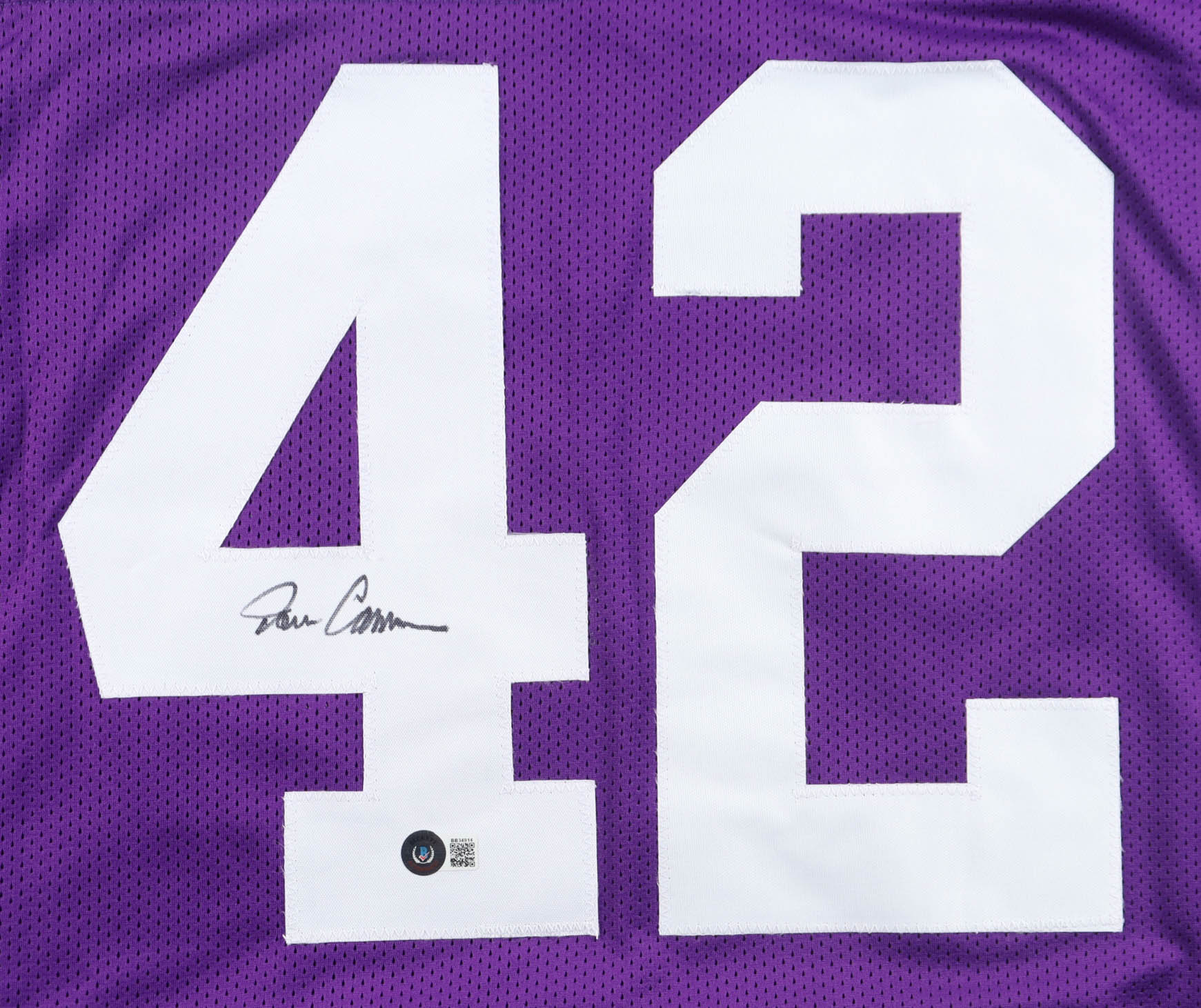 Tommy Casanova Signed Jersey (Beckett) at PristineAuction.com Tommy Casanova Signed Jersey (Beckett) at PristineAuction.com